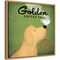Golden Dog Coffee Co by Ryan Fowler Canvas Wall Art Print Framed